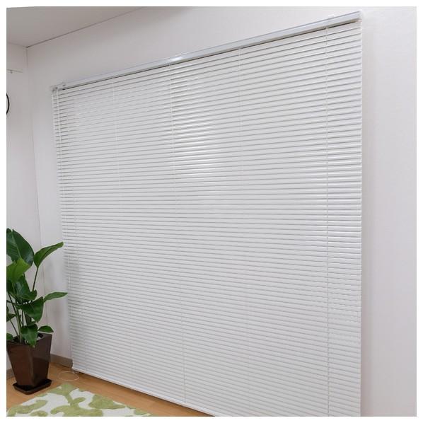 トーソー 【遮熱アルミ製】ニューレゾンAL ブラインド ホワイト 幅180cmx高さ183cm 30...