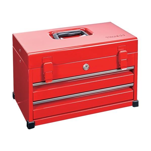 トラスコ ツールチェスト W395xD220xH250 引き出し2段 CH-420 1点