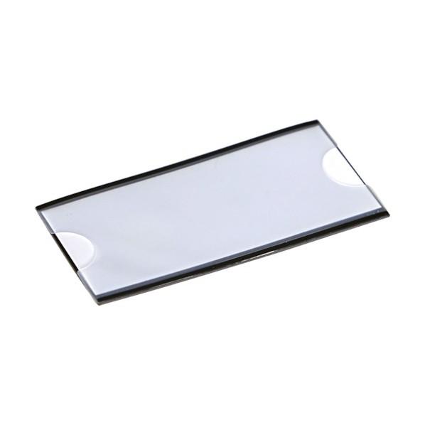 トラスコ(TRUSCO) マグネット式見出しプレート 40X80 黒 MGP-40X80-BK 10...