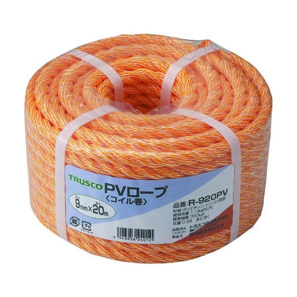 トラスコ ＰＶロープ３つ打線径９ｍｍＸ長さ２０ｍ 169 x 170 x 92 mm R-920PV