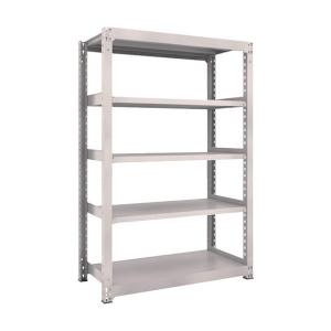 トラスコ(TRUSCO) Ｍ３型中量棚１２００Ｘ５７１ＸＨ１８００５段単体ネオグレ