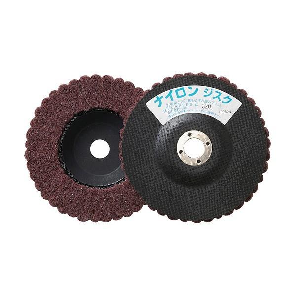 トラスコ ナイロンディスクΦ１２５Ｘ１５Ｘ１６（５個入）３２０＃ 320 135 x 134 x 1...