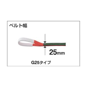 トラスコ ベルトスリングJIS3等級両端アイ形...の詳細画像3