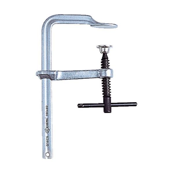 トラスコ エホマクランプ鉄ハンドル最大口開１６０ｍｍＸ深さ８０ｍｍ 270 x 160 x 29 m...