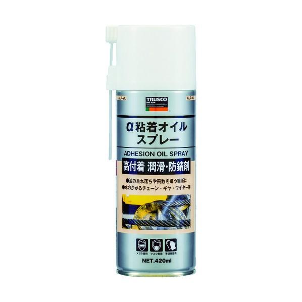 トラスコ α粘着オイルスプレー４２０ｍｌ 65 x 66 x 204 mm ALP-VL