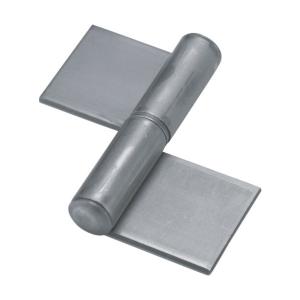 トラスコ(TRUSCO) スチール製特厚溶接旗蝶番左用全長１０２ｍｍ（４個入）