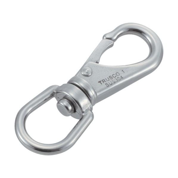 トラスコ スイベルスナップステンレス製線径Φ７Ｘ開口１４ｍｍ１個入 135 x 55 x 17 mm...