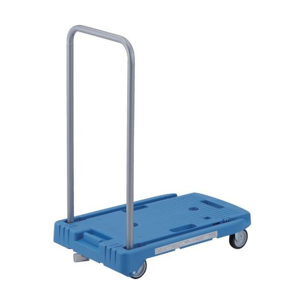 トラスコ こまわり君省音Ｇ車輪６００Ｘ３９０ブルー樹脂Ｓ付 785 x 380 x 130 mm M...