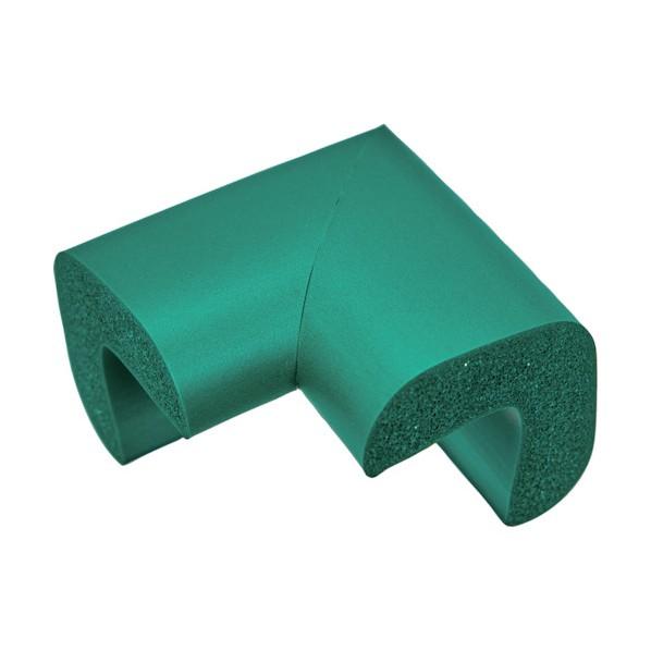 トラスコ 安心クッションコーナー用油面接着細１個入グリーン 80 x 115 x 20 mm TAC...