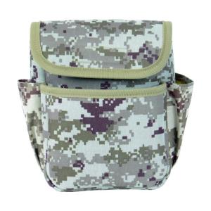 トラスコ デジタルデザート迷彩腰袋２段フタ・カラビナ付き