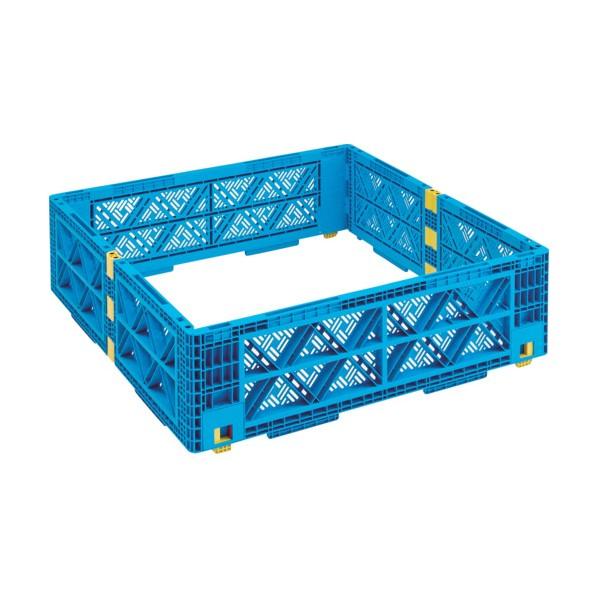 トラスコ ＴＭＳＣ型コンテナ用レイヤーメッシュ１１００Ｘ１１００緑 1108 x 340 x 134...