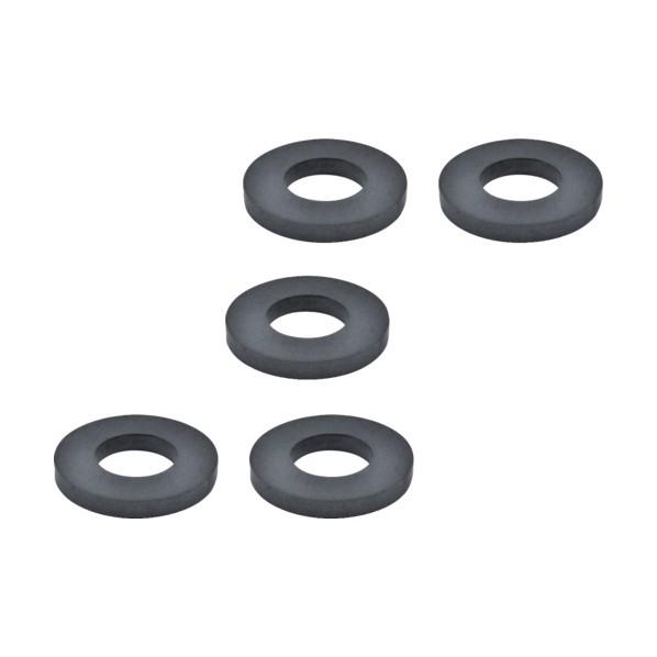 トラスコ フェライト磁石外径80mmX厚み10mm5個入り 124 x 105 x 97 mm TF...
