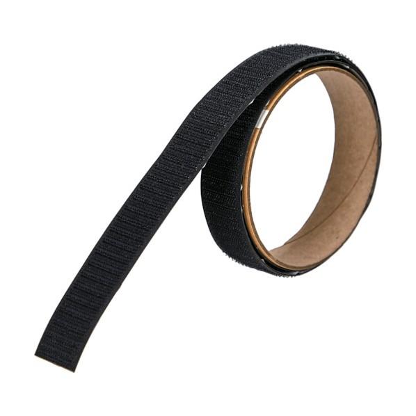 トラスコ マジックテープ［［R下］］TMSDシリーズ フックのみ 20mmX1m 黒 130 x 1...