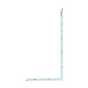 トラスコ ＪＩＳシルバー曲尺同厚サイズ５０ｃｍ 540 x 173 x 5 mm TK-502CN