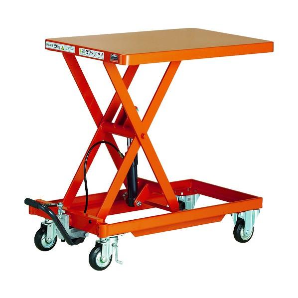 ※法人専用品※トラスコ 作業台リフター 120kg 350X570 ハンドルレス HLLA-S120