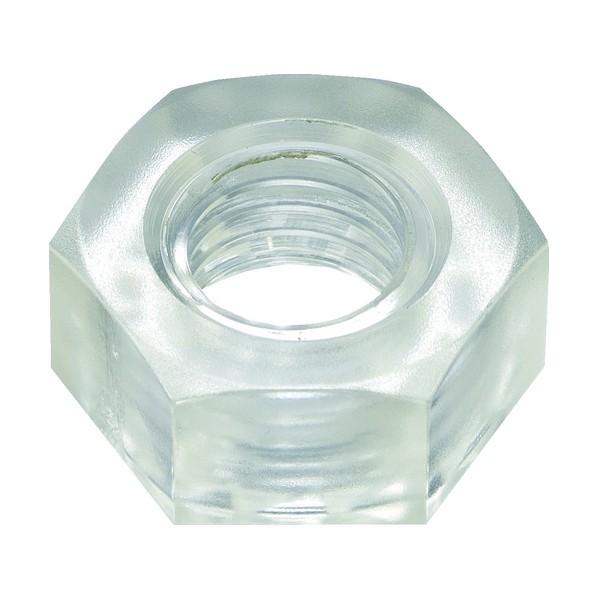 トラスコ ポリカーボネート 六角ナット M3 BPC-NTM3