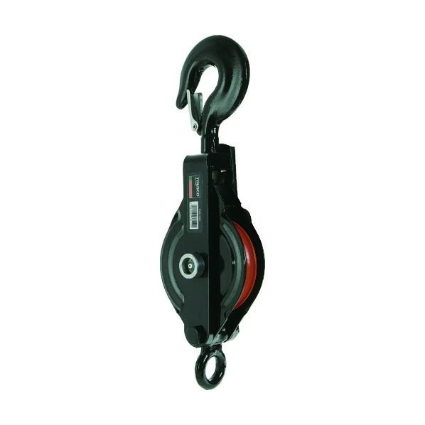 トラスコ 強力型滑車一車スナッチ フック型 100mm TSB1001