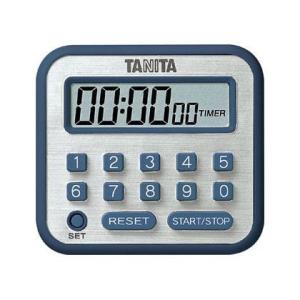 ※法人専用品※タニタ デジタルタイマー長時間タイマー ブルー TD-375BL 1個
