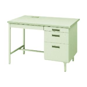 トヨセット 片袖デスクコードホール付(旧JISタイプ) 100CG-C851N