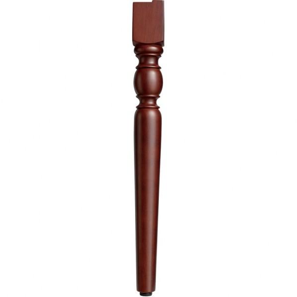 タック販売 木製テーブル脚(クラシック) チョコブラウン W70*D70*H664 UFT4CL-C...