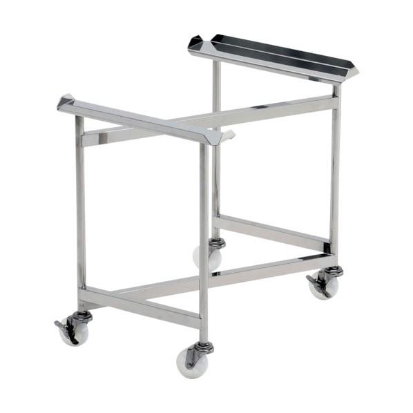 テックサス ステンレスZ型キャリー(SUS75φナイロン車2J2JS) 600×400×600 PZ...