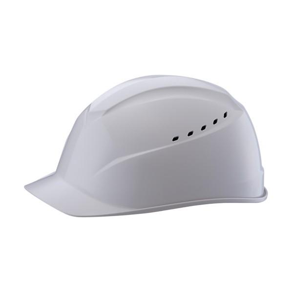 谷沢製作所 エアライトS搭載ヘルメット(アメリカンタイプ・溝付・通気孔付) 帽体色:グレー 0123...