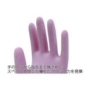 トーワ フルコート手袋天然ゴム手袋中あつ手 M...の詳細画像5