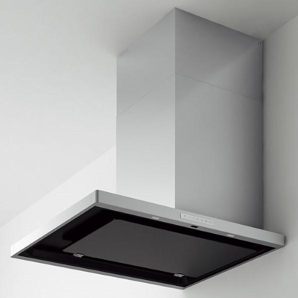 タカラスタンダード フラット対面プラン用ホーロークリーンレンジフード(左壁側排気) ステンレス 幅9...