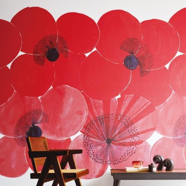 トキワ工業 インクジェット壁紙 デジウォール L.Rix Fantasy（上野リチ） ポピー H25...