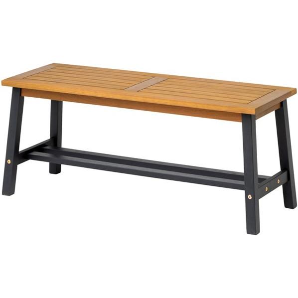 タカショー マリーウッド ベンチ ノワール MWF-24BCG