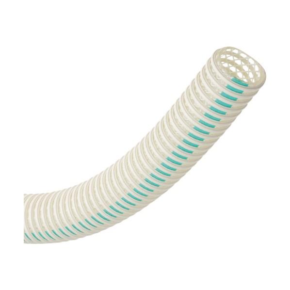 トヨックス 各種食品・飲料水等の搬送用 ハイブリッドトヨフーズNホース 内径38mm×外径50mm ...