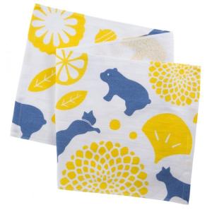 NORA STYLE 農家さんのガーゼ風タオル 実りの季節 NS-979 1枚