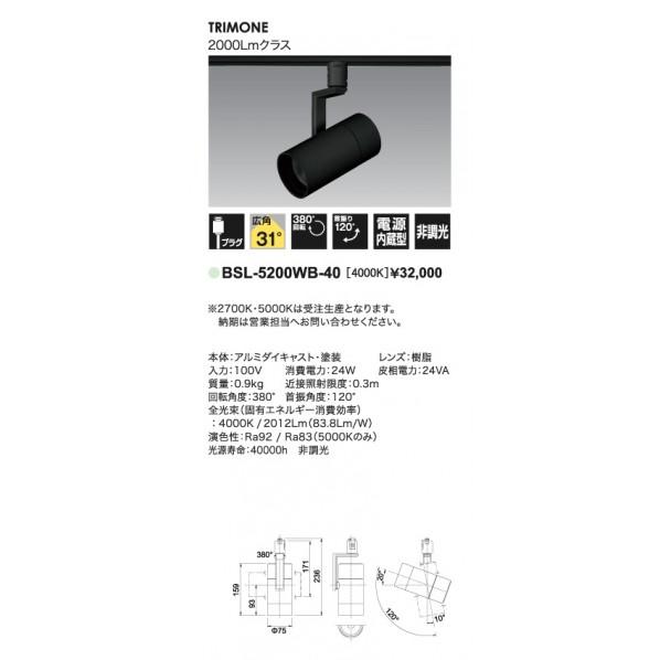 UNITY LEDスポットライト ライティングレール取付 電源ボックスレス TRIM ONE ブラッ...