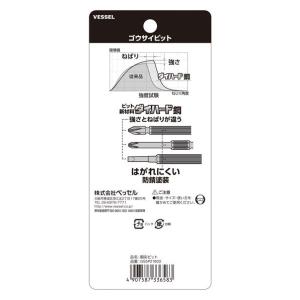 ベッセル 片頭 剛彩ビット 2×100 GS5...の詳細画像2
