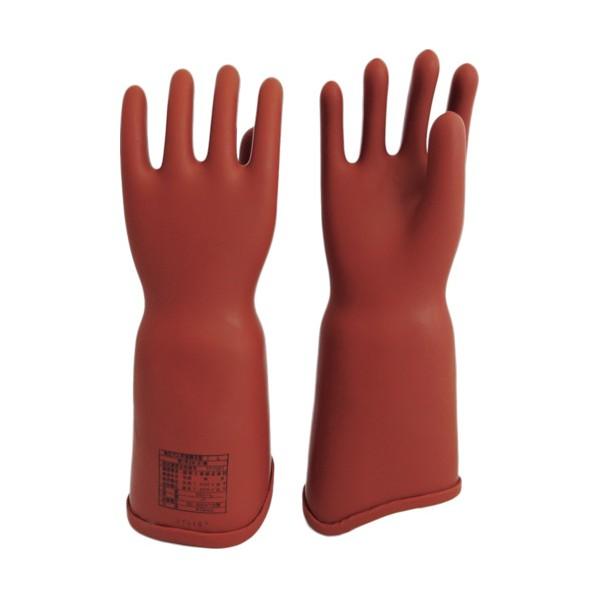 渡部工業 高圧ゴム手袋４１０ｍｍ胴太型Ｌ 470 x 175 x 95 mm 550L