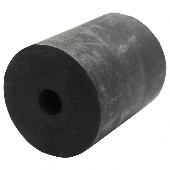 和気産業クッションゴム直径65mm?高さ80mm?穴径16mm黒EK0010