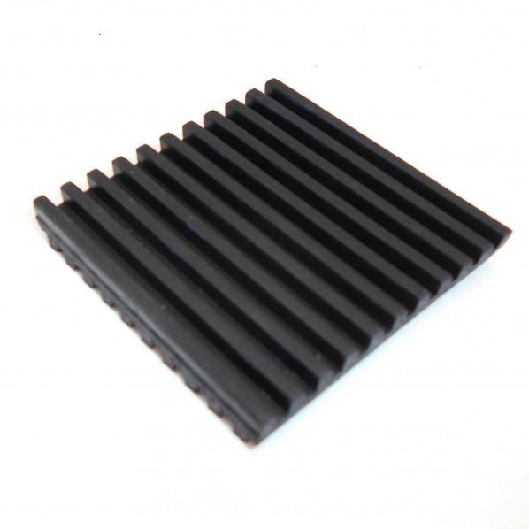 和気産業 防振ゴムマット 8mm×55mm×55mm BG-001 1枚【2512DFD_3】