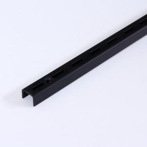 和気産業 ピラシェル棚柱 黒 1200mm W...の詳細画像1