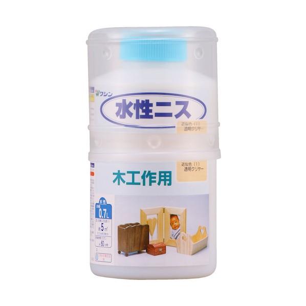 和信ペイント 水性ニス 透明クリヤー 0.7L 1点