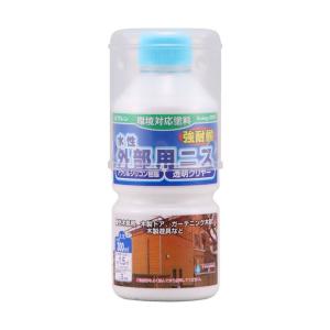 和信ペイント 水性外部用ニス 透明クリヤー 300ml 1点