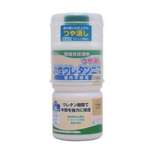 和信ペイント 水性ウレタンニス つや消しクリヤ...の詳細画像1