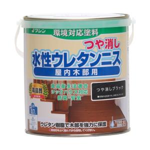 和信ペイント 水性ウレタンニス つや消しブラッ...の詳細画像1