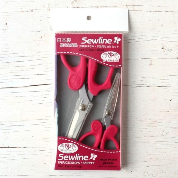 ベステック Sewline ソーライン210mmはさみ×1丁・135mmはさみ×1丁 ピンク FAB...