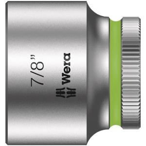 Wera Werkzeuge GmbH 差込角3/8SQ ZYKLOPソケット 六角差込サイズ7/8インチ 003580 1個