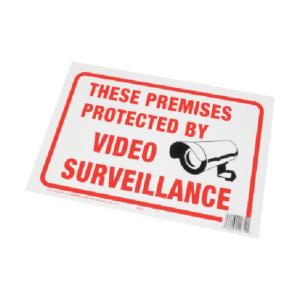 ワールドツール ProtectedByVideoSurveillance 看 29-06192の商品画像