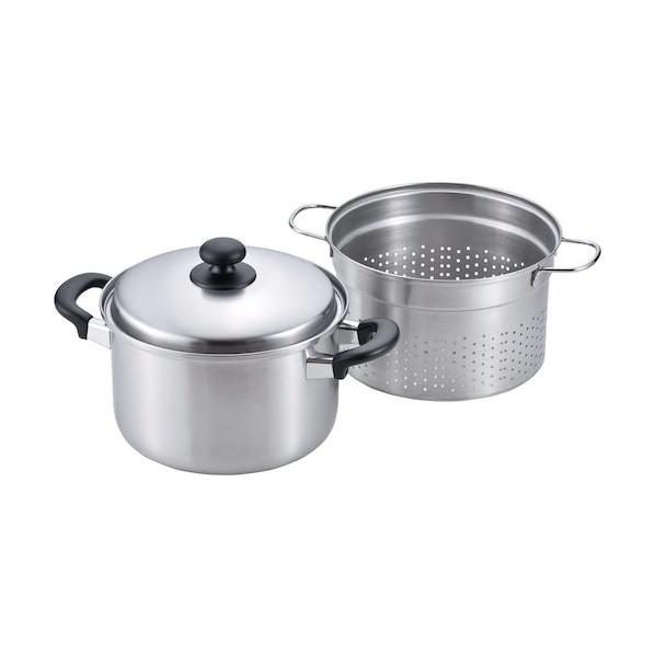 和平フレイズ 燕三 ステンレスパスタポット22cm EM-016   1個