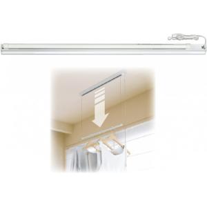 タカラ産業 天井昇降式室内物干しHOSETATF0090 ホワイト TF0090