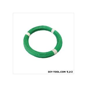 フジテック ビニールカラー針金 #181kg巻 緑 61075