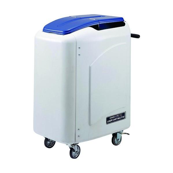 山崎産業プロテックライナーカートマルチ60ブルー/オレンジCA374-00SX-MB