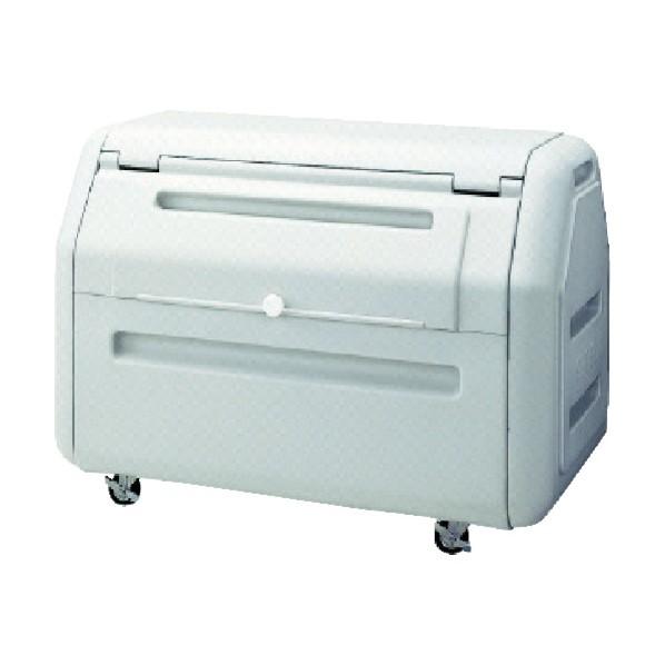 ※法人専用品※積水マテリアルソリューションズ 積水ダストボックス＃400キャスター付 ライトグレー ...